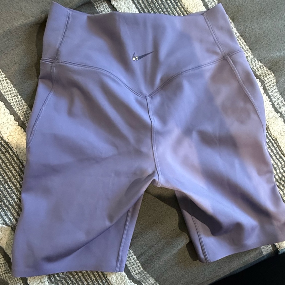 Nike Women's Lavender Bike Shorts